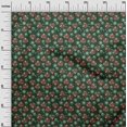 thumbnail image 2 of oneOone Polyester Lycra Green Fabric Christmas Sewing Fabric By The Yard Printed Diy Clothing Sewing Supplies 56 Inch Wide, 2 of 4
