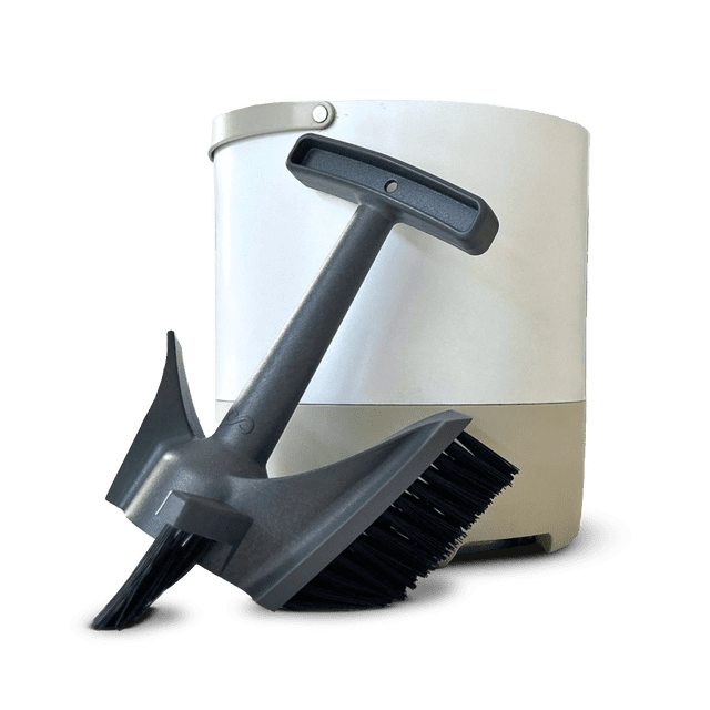 FoodCycler Eco 3 Bucket & InfinityBrush Combo, White