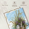 thumbnail image 6 of Elephant Stock Shells Basket Wall Art - Vertical Canvas Wall Art - Living Room Wall Decor - Nautical Canvas - Blue And Green Decor By Susan Winget - 24" x 36", 6 of 8