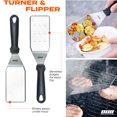 thumbnail image 5 of Ouii Accesorios De Plancha Plana Para Blackstone Y Camp Chef – Juego De 9 Piezas Con Kit De Limpieza De Plancha Y Bolsa De Transporte. Raspador De Espátula De Metal Para Parrilla Hibachi Y Teppanyaki, 5 of 5