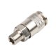 thumbnail image 4 of Adaptador de conector neumático de liberación rápida, sin fugas, fácil de usar, accesorios para mangueras, adaptador de compresor de aire, rosca macho, 4 of 8