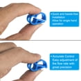 thumbnail image 5 of Uxcell Plastic Tube Tubing Clamps, 2Pcs 1/8" - 5/32" Tube OD Adjustable Precise Flow Control Hose Clamp Blue, 5 of 6