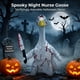 thumbnail image 1 of Disfraz para porche Halloween, ropa , disfraz espeluznante y único, decoración jardín para patio, casa y fiestas al libre. Enfermero, 1 of 8