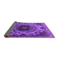thumbnail image 2 of Ahgly Company Indoor Rectangle Oriental Purple Industrial Area Rugs, 2' x 5', 2 of 4