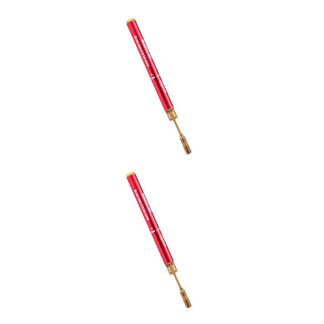 Riwesomey Herramienta de soldadura, soplete de soldadura de aleación de aluminio y latón, quemador de pluma de soldadura portátil para el hogar Type1 Riwesomey CBP154086