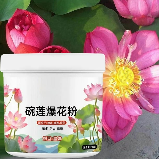 HWRETIE Water Fertilizer for Lotus Lilies Plant Nutrient Solution Flower Booster Nutrient Rich Flower Fertilizer Pond Aquatic Plants Garden Bloom Enhancer