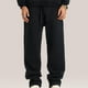 thumbnail image 4 of Puntoco Pantalones casuales de pierna recta de color sólido para hombre, pantalones largos, 4 of 5