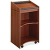Safco Executive Mobile Lectern in Cherry