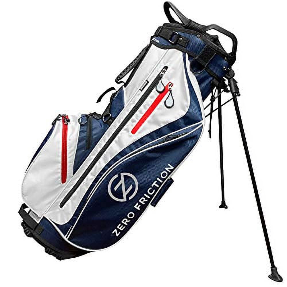 Zero Friction Navy Golf Stand Bag, Golf Towel and Glove Included