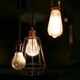 thumbnail image 5 of Feit Electric Vintage LED 4 Watts (60 Watts Equivalent) Soft White Light Bulb, AT19, E26, Dimmable, 5 of 7