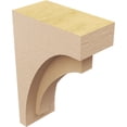 thumbnail image 5 of 3"W x 6"D x 9"H Classic Rivera Rough Cedar Woodgrain TimberThane Corbel, Primed Tan, 5 of 6