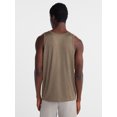 thumbnail image 3 of Athletic Works Men's Tonal Stripe Jersey Gym Tank Top, Sizes XS-4XLT, 3 of 5