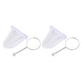 thumbnail image 3 of maskred Stainless Steel Handle Ring Coffee Tea Strainer Filter Cloth Bag Sock S 2Set, 3 of 6