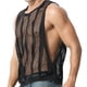 thumbnail image 1 of Camiseta sin mangas de rejilla para hombre Camisetas sin mangas transparentes, 1 of 3