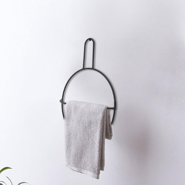 Anillo De Toalla, Toallero De Material De Hierro Resistente Al Agua, Para El Hogar De La Cocina ZAQW Towel Rack