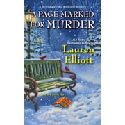 LAUREN ELLIOTT A Beyond the Page Bookstore Mystery: A Page Marked for Murder (Series #5) (Paperback)