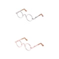thumbnail image 1 of 2 Piezas 1/3 BJD Hippy Gafas Redondas para Muñeca SD, 1 of 9