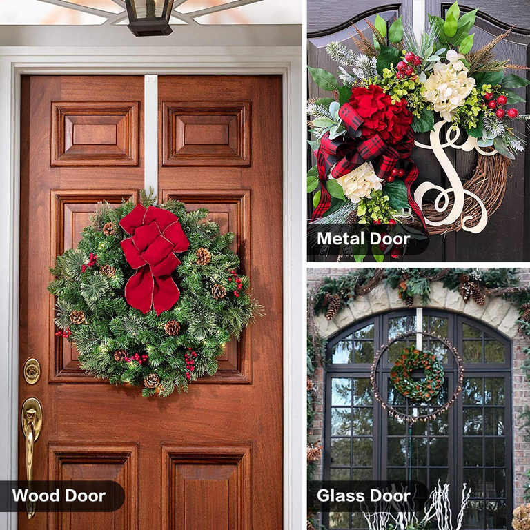 Wreath hook for upvc door hotsell