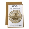 thumbnail image 2 of Personalized Wedding Magnets 25 Rusric Wedding Save The Date Cards Favor With Envelopes, 2 of 4