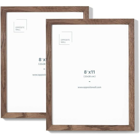 (12x16 in | 31x41 cm) Natural Solid Oak Wood Picture Frame Poster Frame Wall Photo Frame