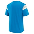 thumbnail image 3 of Men's Darius Rucker Collection by Fanatics  Blue Detroit Lions Football Stripe Sleeve T-Shirt, 3 of 6