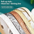 thumbnail image 2 of DIY Decorative Border Tape for Walls & Furniture, Upgrade Any Space, Self-Adhesive Decorative Border Tape DIY Craft for Walls Furniture Decoration (E,6.6m), 2 of 6