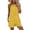 Yellow, variant on Utoimkio Women's Casual Halter Romper,Loose Fit Sleeveless Playsuit with Side Pockets