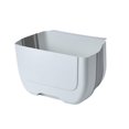 thumbnail image 1 of Cubo de Basura Plegable WEIHJMXG 3L Montado en La Pared Gris, 1 of 4