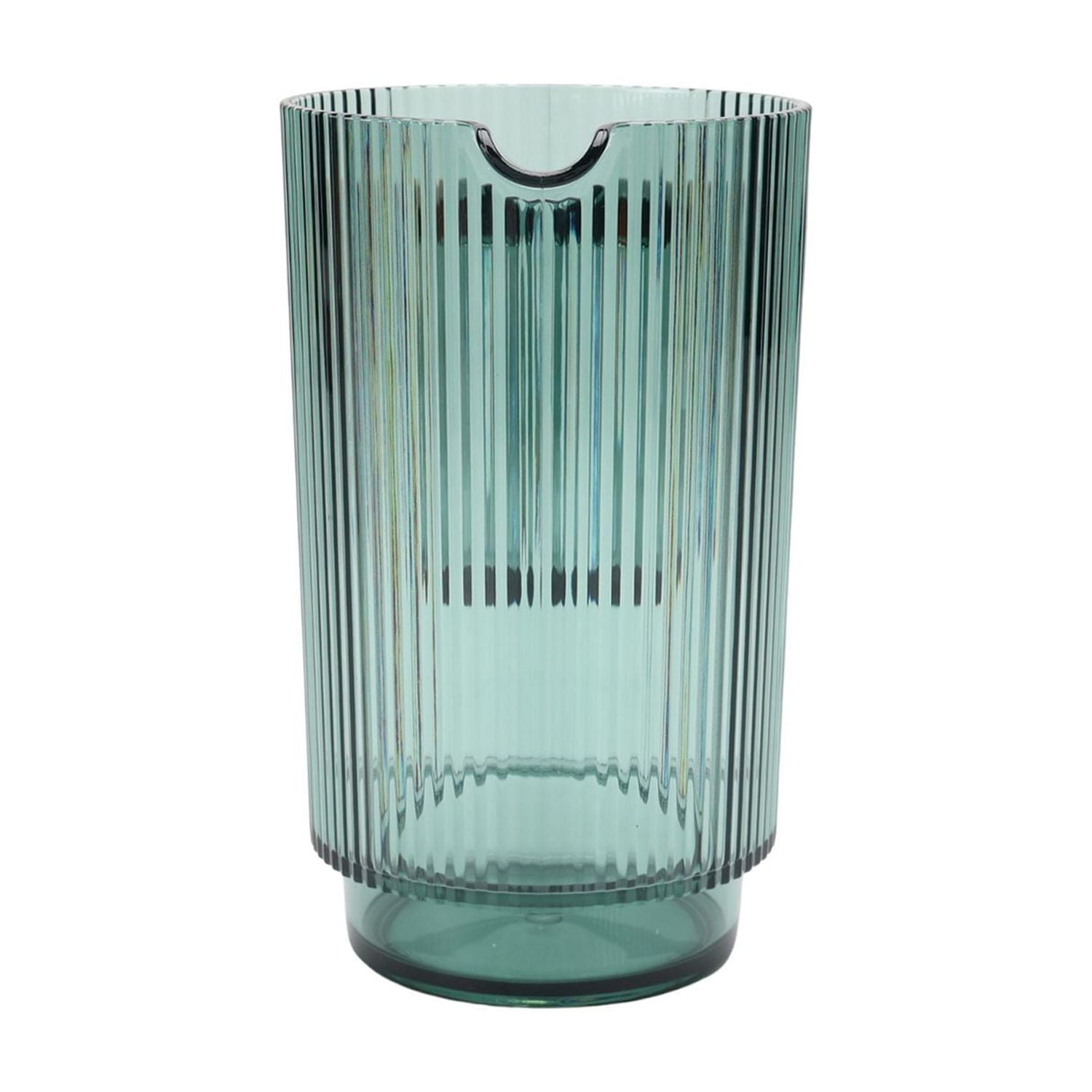 Hometrends Carafe cannelée en acrylique teinté de 69 oz, 1 pièce