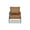 Light Brown, variant on A&D Home Parker Polyester Sherpa Accent Chair, Ivory