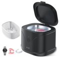 thumbnail image 1 of Limpiador de joyas BCOM, 46 kHz, ultrasónico, retenedor dental, negro, 1 of 9
