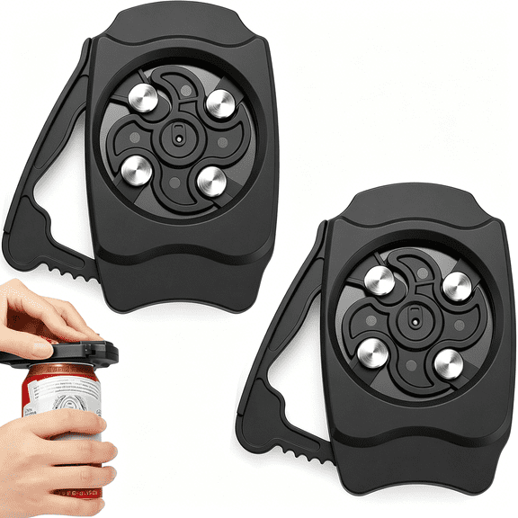 ACDANC 2 Pcs Soda Can Opener,Beer Can Opener,Soda Can Opener,Can Opener,Multifunctional Aluminum Lid Remover,Can Opener Smooth Edge,Can Top Remover for Home Kitchen Bar Outdoor Picnic