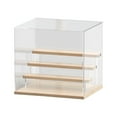 thumbnail image 1 of fastboy Acrylic Figure Display Case Mini Action Case Figure Storage for Home Bedroom 4 Tier 32x24x29.2cm, 1 of 6