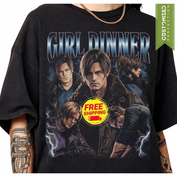 Girl Dinner Movie Shirt, Resident Evil Tee, Fan Gift