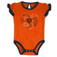 thumbnail image 3 of Newborn & Infant Navy/Orange Chicago Bears Too Much Love Two-Piece Bodysuit Set, 3 of 3