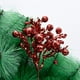 thumbnail image 4 of Tallos de bayas rojas artificiales para decoración de árboles de Navidad, manualidades, bodas, vacaciones, decoración de invierno, decoración del hogar, 4 of 5