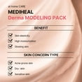 thumbnail image 4 of Mediheal Derma Modeling Pack (Collagen) - Filling Elasticity For Glow Skin - Easy DIY Home Spa Kits, Hydrating Icy Jelly Mask For Skin Refreshment, 4 of 5