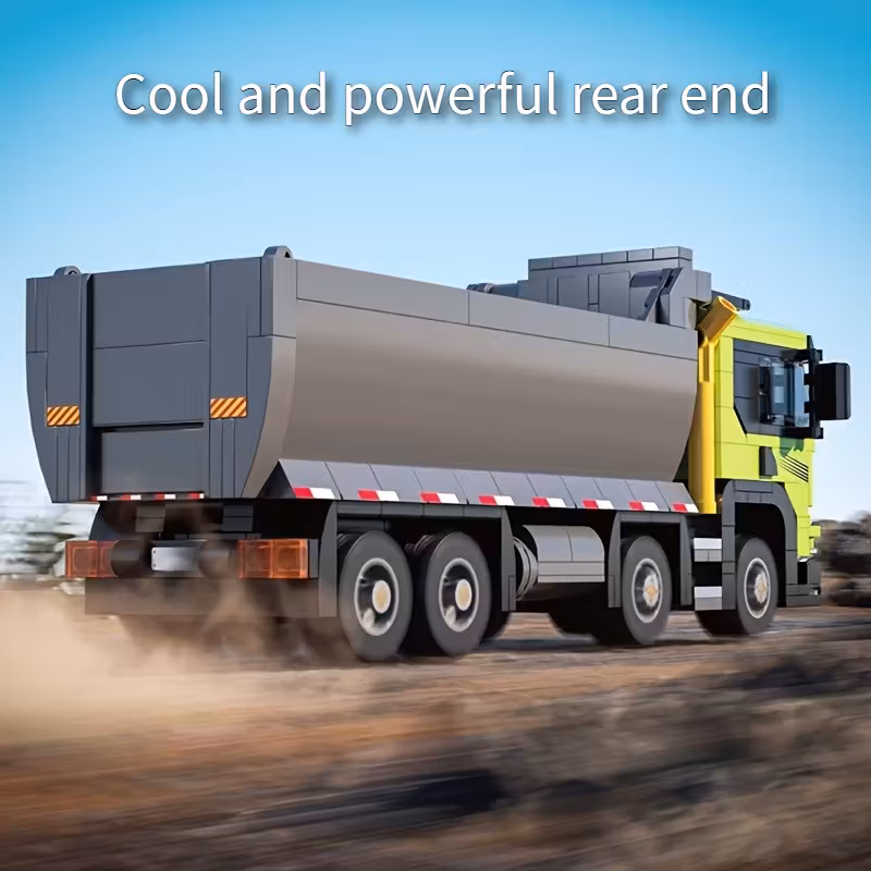 thumbnail image 6 of Remocguys Dump Truck Building Blocks Set Compatible with Lego City Truck Model Gift for Boys 614 Pcs, 6 of 8