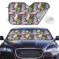 thumbnail image 3 of Lsque German Shepherd Dog Car Windshield Sun Shade | Accordion Folding Style Auto Shade for Car Truck SUV Van | Blocks UV Rays Sun Visor Protector | Medium, 3 of 7