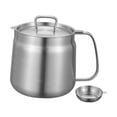 thumbnail image 3 of Colador de aceite de acero inoxidable, recipiente multiusos para grasa. 1.5L, 3 of 9