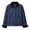 Navy, variant on Tqcoqu Womens Cropped Barn Jacket Lightweight Jackets with Corduroy Collar, Long Sleeve Button Front Shacket Casual Short Trench Coats,Women's,Size S-XXL