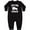 AB-Black, variant on Inktastic Future Coach Sports Coaching Baby Fleece Romper