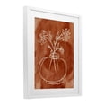 thumbnail image 3 of Stupell Industries Ember Tone Minimal Flowers White Framed Print Under Glass design by Beki Marquardt, 16 x 13, 3 of 10