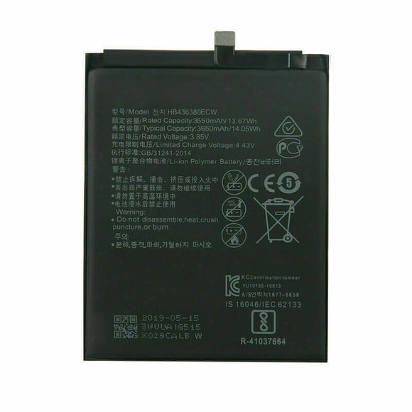 Replacement Battery for Huawei P30, HB436380ECW