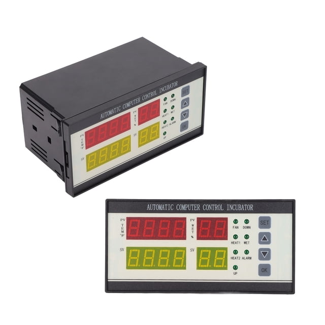 Accesorio-controlador De Incubadora, Sensor Automático Preciso, Fahrenheit, Incubadora De Huevos, Controlador De Temperatura Y Humedad, 110-220V