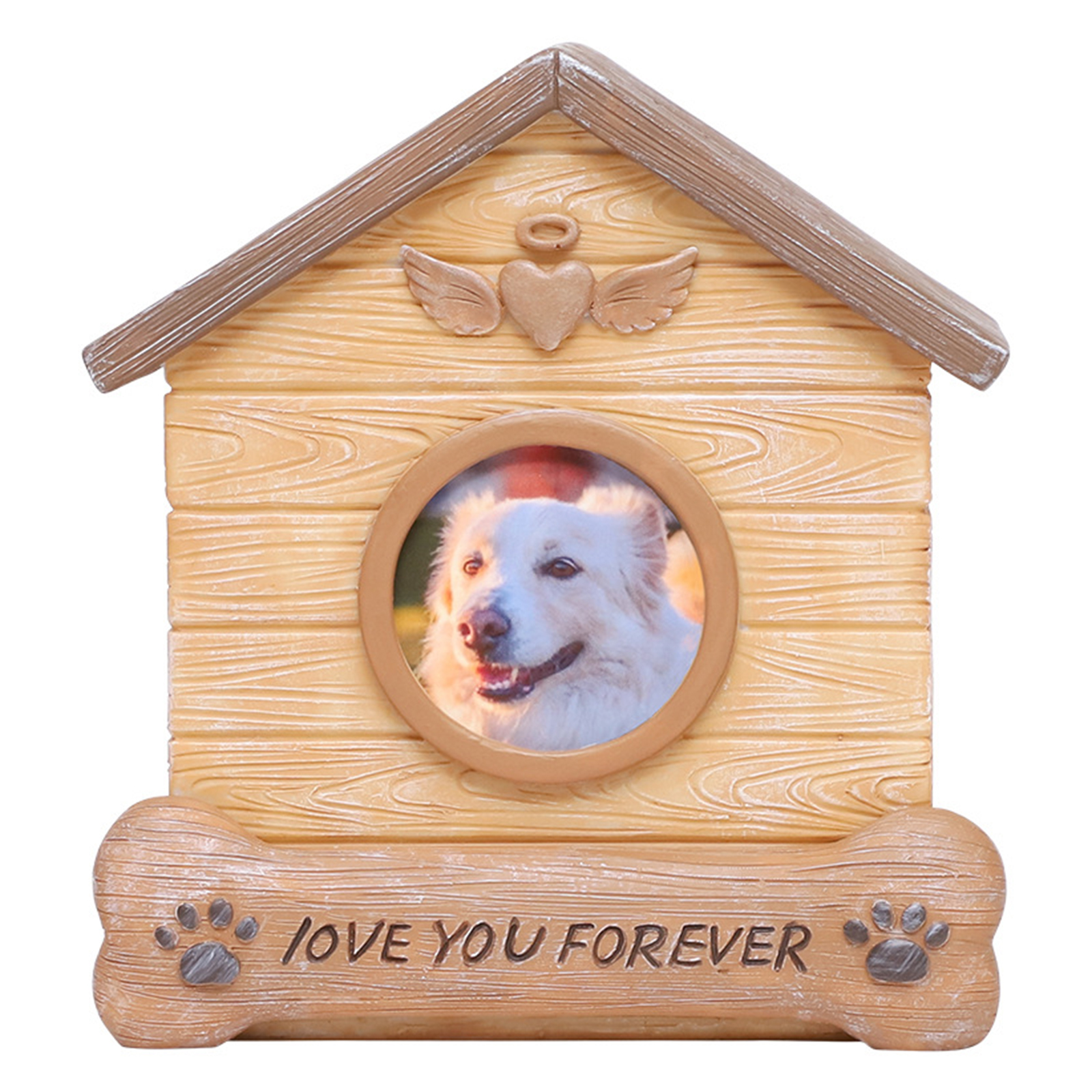 Pet Cremation Urn for Dogs Cats Ashes Pet Memorial Cinerary Casket with Memorial Words Pet Urns Box Keepsakes Ashes Box