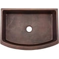 thumbnail image 3 of Premier Copper Products Ksp3_Kasrdb33249 33" Single Basin Farmhouse 14-Gauge Cop - Copper, 3 of 9