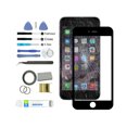 thumbnail image 1 of Kit de Réparation de Lentille de Verre avant de Remplacement pour iPhone 6 6S 7 8 Plus-Noir pour iPhone 8 Plus, 1 of 5