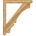 thumbnail image 3 of Ekena Millwork 4"W x 40"D x 48"H Balboa Arts & Crafts Rough Sawn Bracket, Western Red Cedar, 3 of 4
