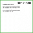 thumbnail image 2 of ECOGARD XC12138C Premium Cabin Air Filter with Activated Carbon Fits 2007-2018 BMW X5, 2014-2018 X6, Recirculation, 2 of 5